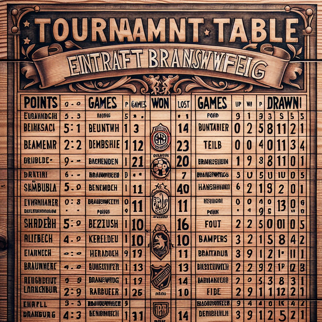 Айнтрахт Брауншвейг: Турнирная таблица и её значение